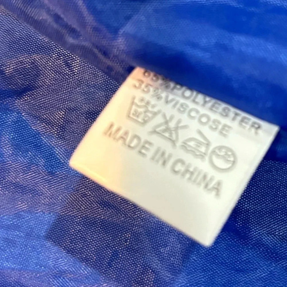 No brand Royal Blue Girls Formal Dress. Fits First /Second Grade Girl. “160”. - Picture 9 of 12